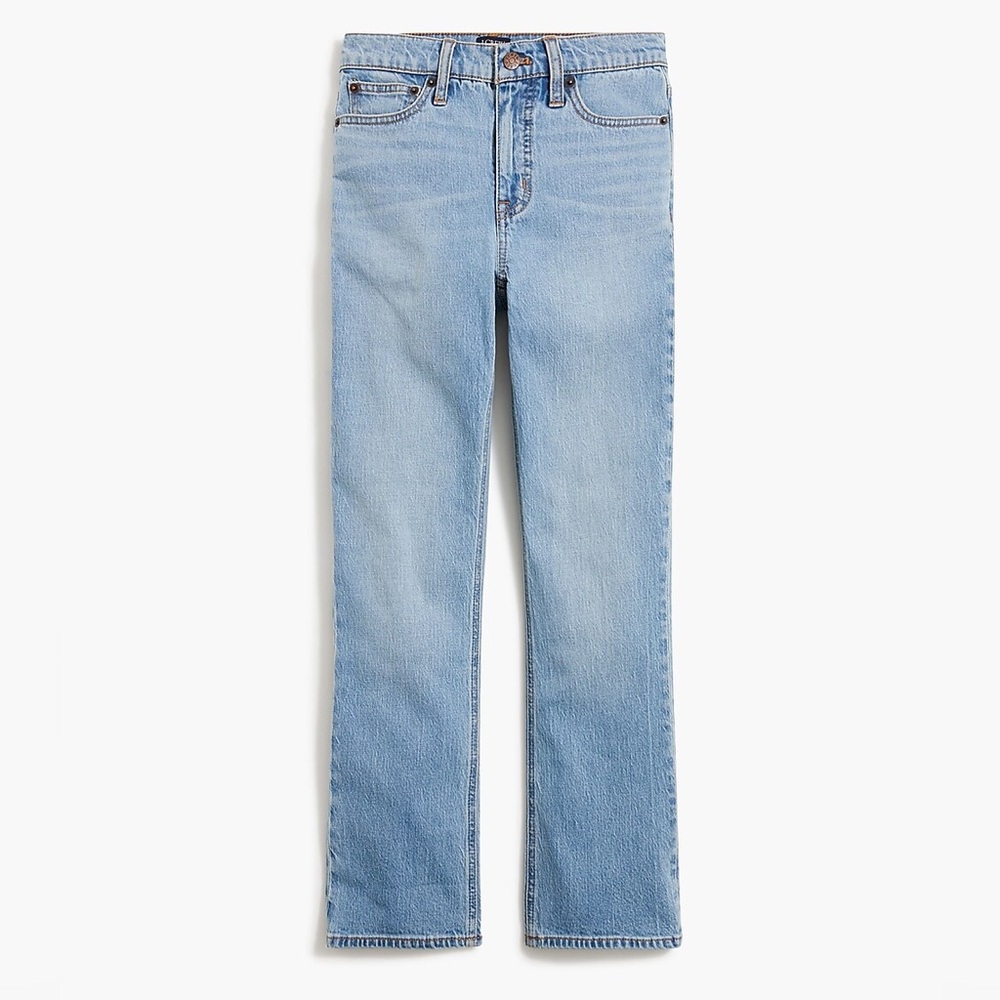 J.Crew Factory flare crop jeans